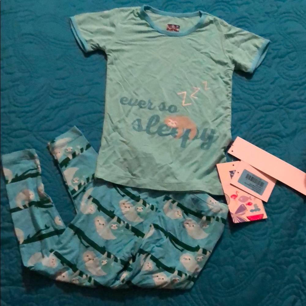 Kickee Pants sleep set- 4T